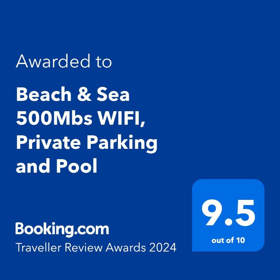 Beach & Sea Apt, Fast Wifi, Airco, Private Parking And Pool Portimão Eksteriør bilde